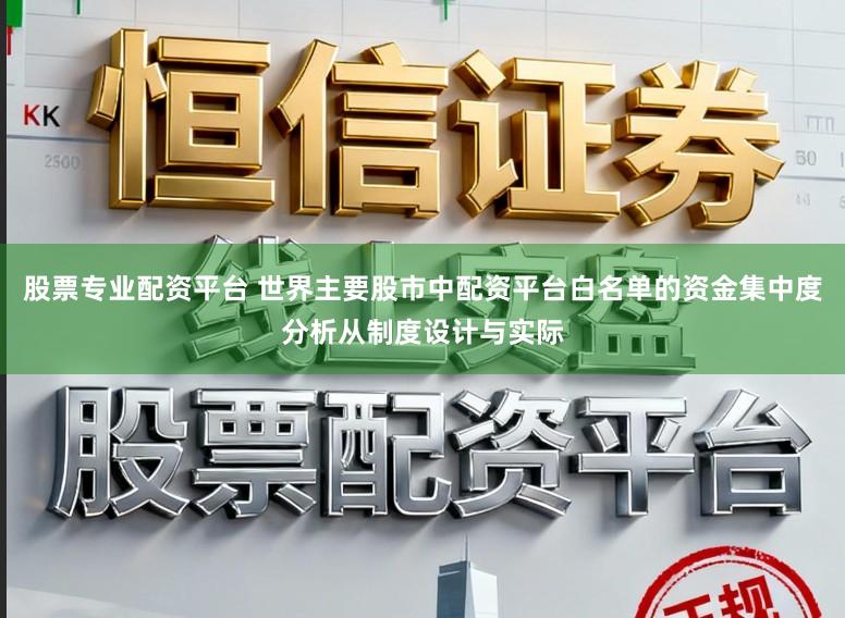股票专业配资平台 世界主要股市中配资平台白名单的资金集中度分析从制度设计与实际
