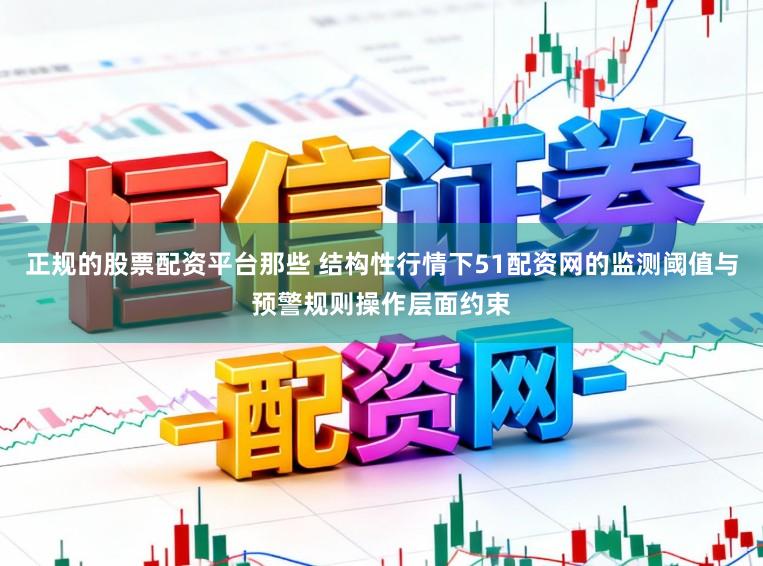 正规的股票配资平台那些 结构性行情下51配资网的监测阈值与预警规则操作层面约束