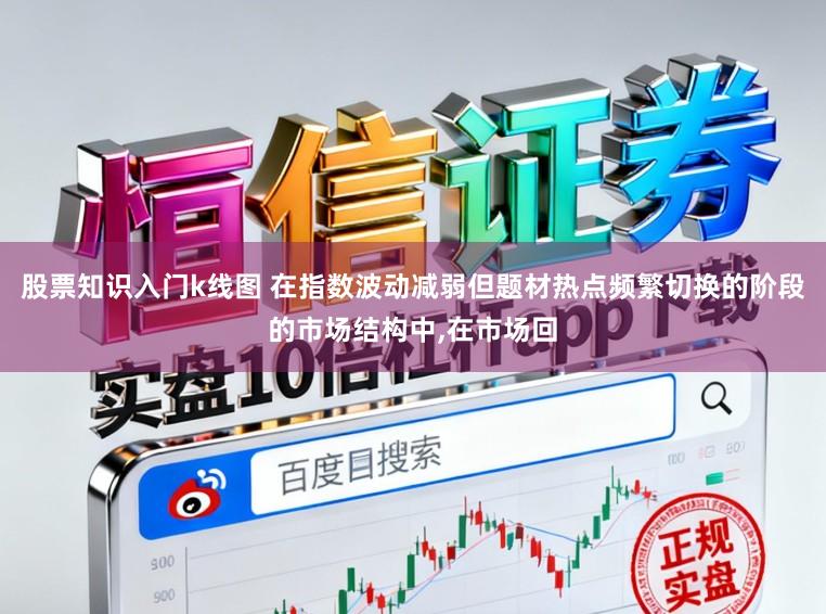 股票知识入门k线图 在指数波动减弱但题材热点频繁切换的阶段的市场结构中,在市场回