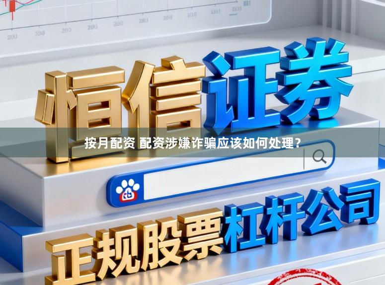 按月配资 配资涉嫌诈骗应该如何处理？