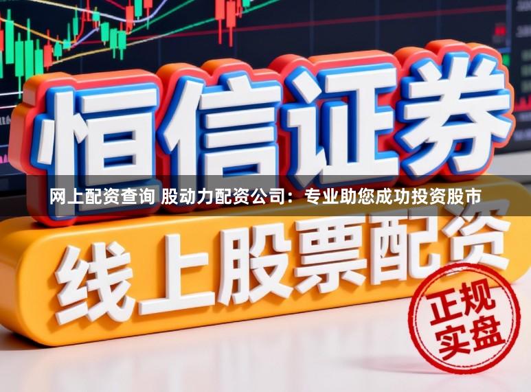 网上配资查询 股动力配资公司：专业助您成功投资股市