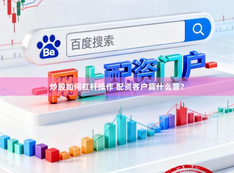 炒股如何杠杆操作 配资客户算什么罪？